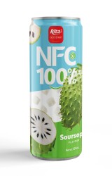 نوشیدنی آب گوانابانا NFC 100٪ ریتا 330 میلی‌لیتری قوطی
