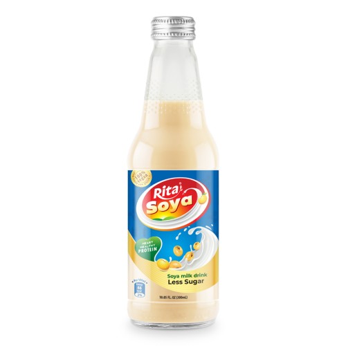 100_vegan__Rita_Soya_milk_drink_less_sugar_10.05_fl_oz_glass_bottle