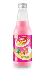 100_vegan__Rita_Soya_milk_drink_strawberry_10.05_fl_oz_glass_bottle
