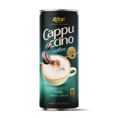 8.45_Fl_oz_Cappuccino_Coffee__drink_100_Vietnam_arabica_beans_