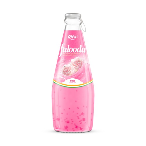 Falooda_drink_-_milk_drink_with_basil_seed_mixed_Nata_de_coco_with_rose_flavour