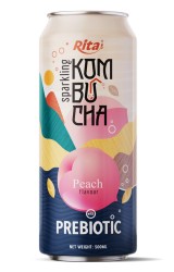 Sparkling_Kombucha_Prebiotic_with_Peach_500ml_cans