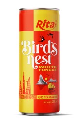 آشیانه پرنده سلامت با نوشیدنی قارچ سفید