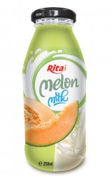 بطری شیشه ای مو 250ml هندوانه شیر