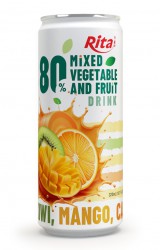 sleek_can_320ml_80_Vegetable_fruit_drink_heathy
