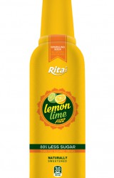 لیمو سودا طعم نوشیدنی در بطری