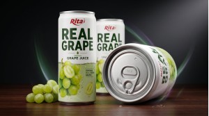 Premium Real Grape Juice 10.9 fl oz – Contains Real Green Grapes Poster 1