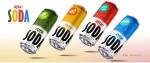 Sparkling Soda Water Drink 320ml Can Poster 1