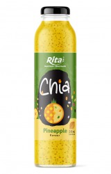10.6_fl_oz_glass_bottle_adding_chia_seeds_to_fresh_pineapple_juice
