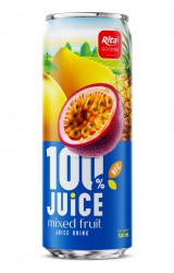 100_JUICE_mixedfruit_juice_drink_320ml_sleek_can