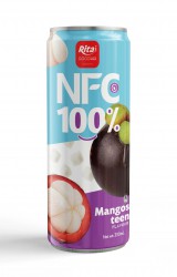 نوشیدنی آب میوه مانگوستین NFC 100٪ ریتا 330 میلی‌لیتری قوطی