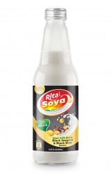 100_vegan__Rita_Soya_milk_drink_balck_sesame_and_black_rice_10.05_fl_oz_glass_bottle