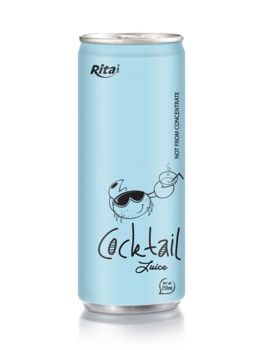 250ml_aluminum_can_Cocktail_Juice