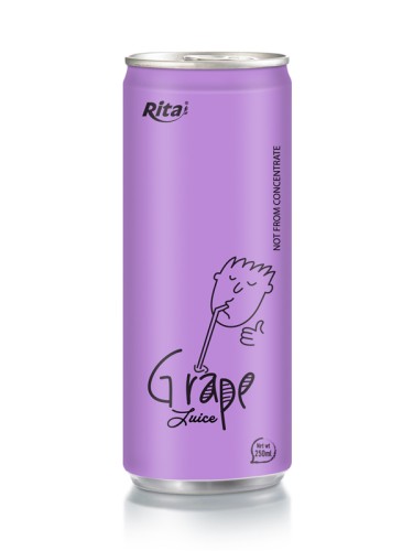 250ml_aluminum_can_Grape_Juice