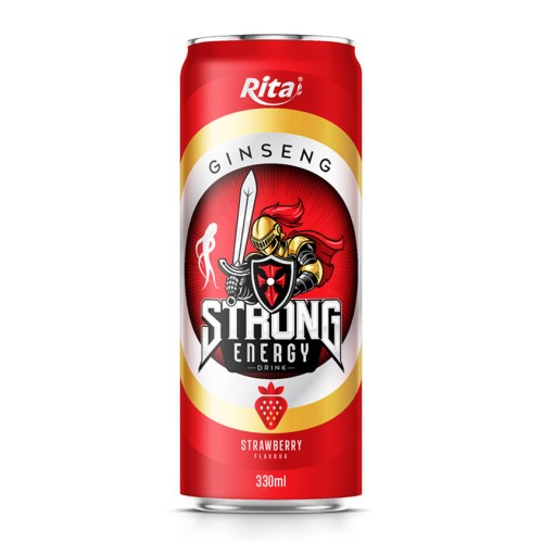 330ml_canned_Strong_energy_drink_with_strawberry_flavor_