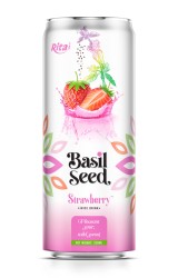 330ml_cans_Basil_seed_drink_with_Strawberry_juice