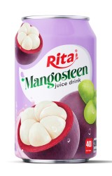 بهترین آب میوه 330 میلی لیتری با طعم منگوستین استوایی قوطی کوتاه