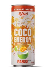 نوشابه گازدار کوکو انرژی با طعم انبه قوطی ۲۵۰ میلیلیتری نوشابه گازدار کوکو انرژی با طعم انبه قوطی ۲۵۰ میلیلیتری