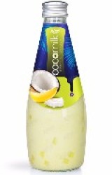 شیر نارگیل با عطر و طعم موز 290ml بطری شیشه ای