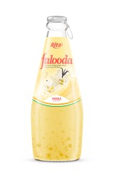 بطری شیشه ای 290 میلی لیتری فالودا طعم وانیلی