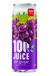 نوشیدنی آب انگور قرمز NFC Rita 320ml Sleek