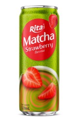 نوشیدنی توت فرنگی ریتا ماچا ۳۲۰ میلی‌لیتری