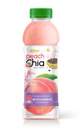 نوشیدنی دانه چیا با طعم هلو 450 میلی لیتر