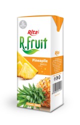 آناناس پوست 200ml پاک تترا آب