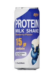۱۱.۱ اونس مایع میلک شیک پروتئین ریتا با طعم بلوبری