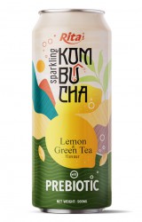 Sparkling_Kombucha_Prebiotic_with_lemin_and_green_tea_500ml_cans