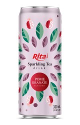 نوشیدنی چای گازدار با طعم انار 02