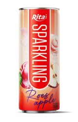 نوشابه گازدار ریتا با طعم سیب و گل رز، قوطی براق ۲۵۰ میلیلیتری نوشابه گازدار ریتا با طعم سیب و گل رز، قوطی براق ۲۵۰ میلیلیتری