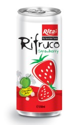 Rifruco توت فرنگی با نارگیل ژله مو 250ml