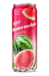 نوشیدنی گازدار هندوانه ریتا، قوطی براق ۳۲۰ میلیلیتری نوشیدنی گازدار هندوانه ریتا، قوطی براق ۳۲۰ میلیلیتری