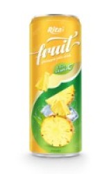 آب میوه آناناس غنی سازی ویتامین C را در 320 میلی لیتر قلع می دهد