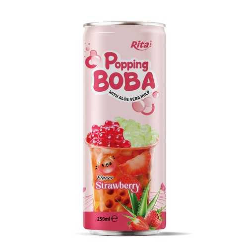 popping_Boba_bubble_strawberry_with_aloe_vera_pulp_250ML_can