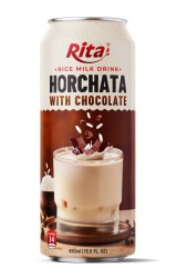 برای سلامتی نوشیدنی شیر برنج هورچاتا با شکلات قوطی 16.5 Fl اوز