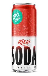 Sparkling Apple Soda Water Drink 320ml Can