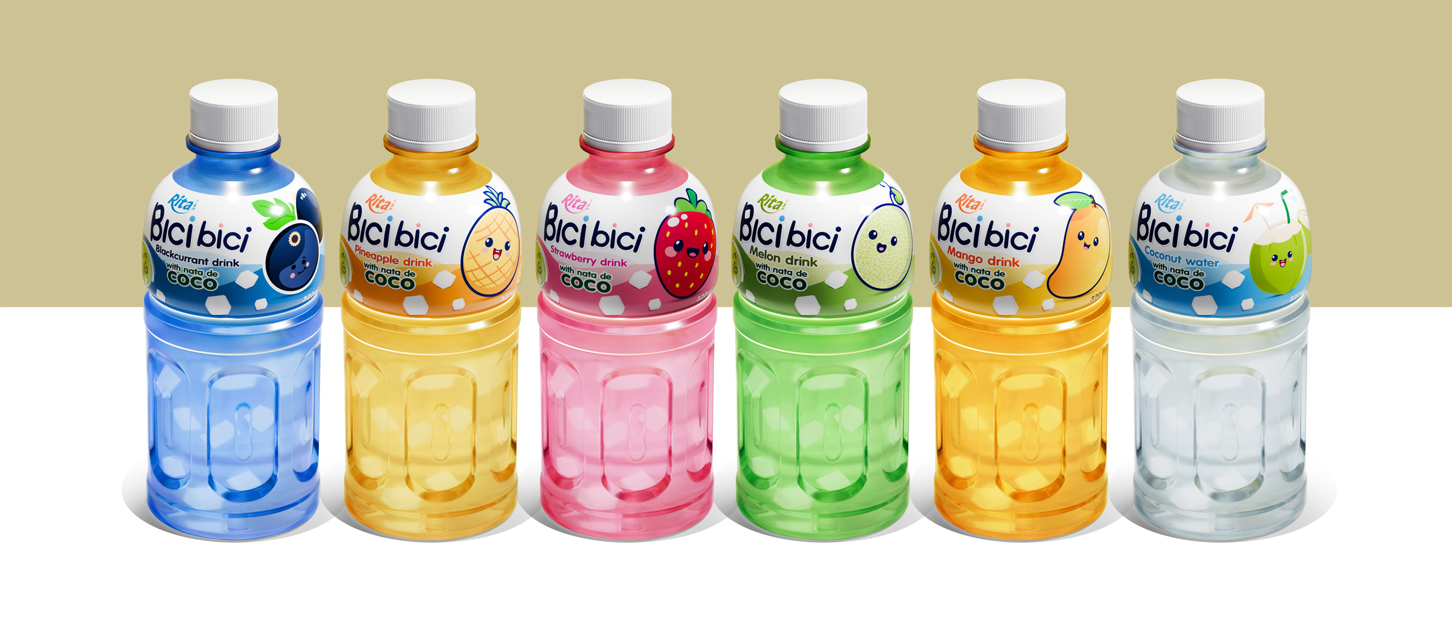 Design Bici bici 320ml PET New version 2025 02