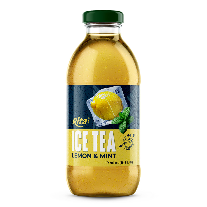 Rita Lemon Mint Ice Tea 500ml Glass Bottle