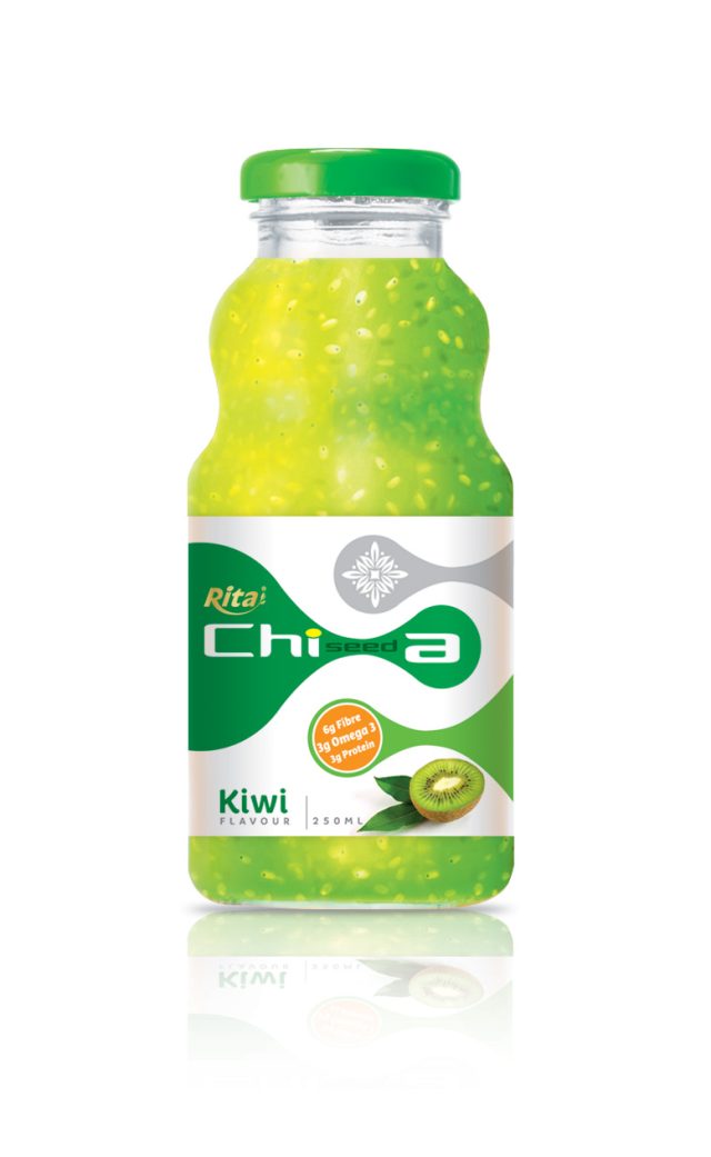 مو 250ml چیا دانه کیوی طعم