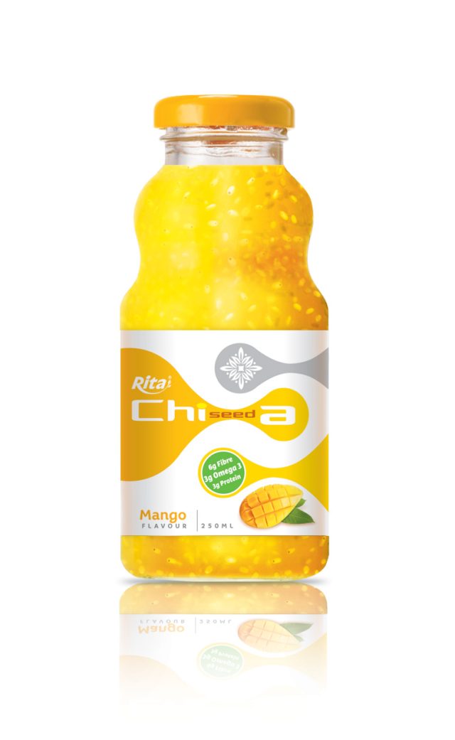 مو 250ml چیا دانه انبه طعم