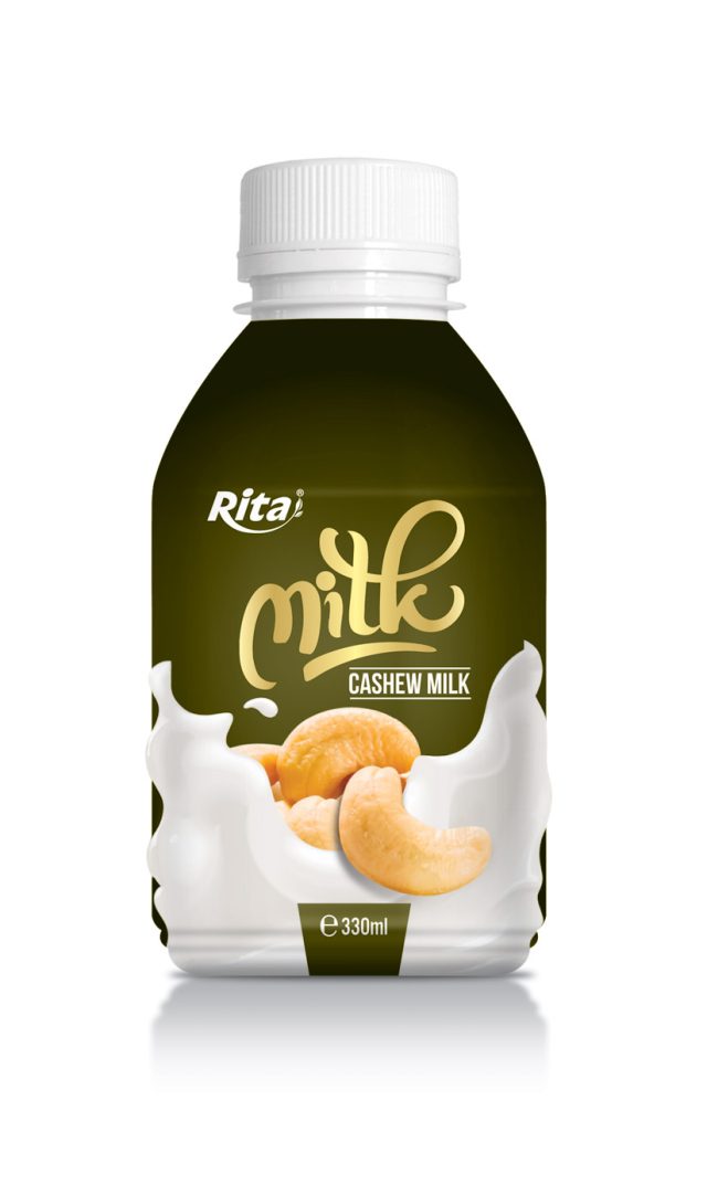 330ml بادام زمینی بطری PP شیر