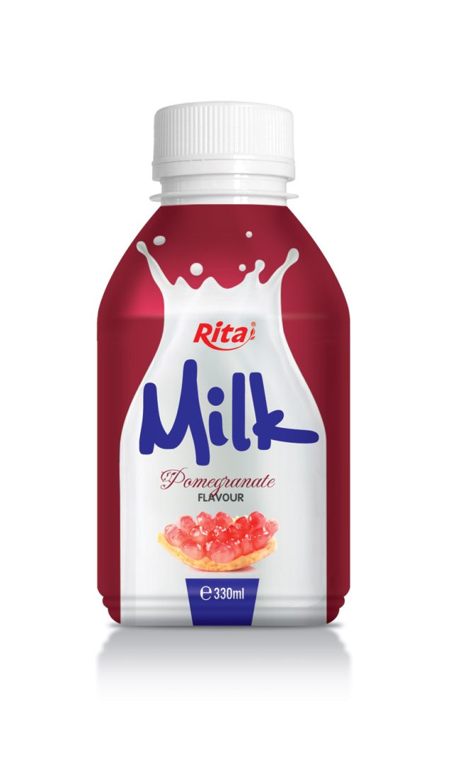 بطری 330ml Mlik انار طعم PP