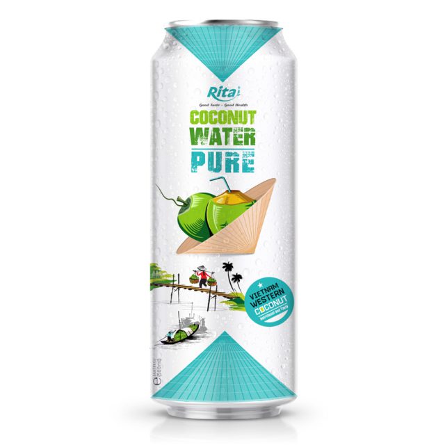 آب نارگیل خالص 500ml نام تجاری خود