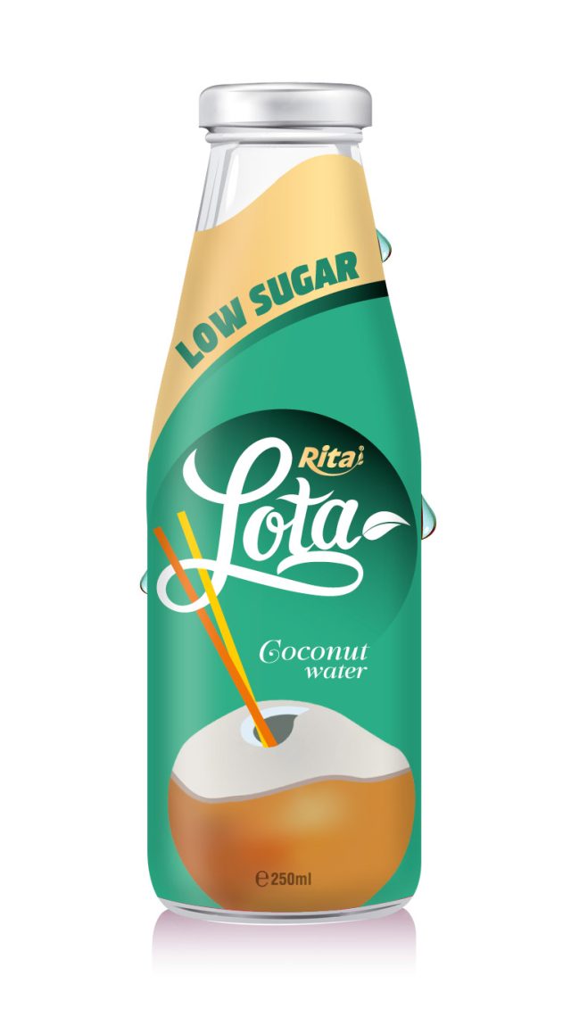 250ml آب لاتا پودر نارگیل کم