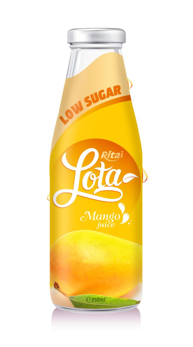 مو 250ml اقلام دست مانگو کم قند