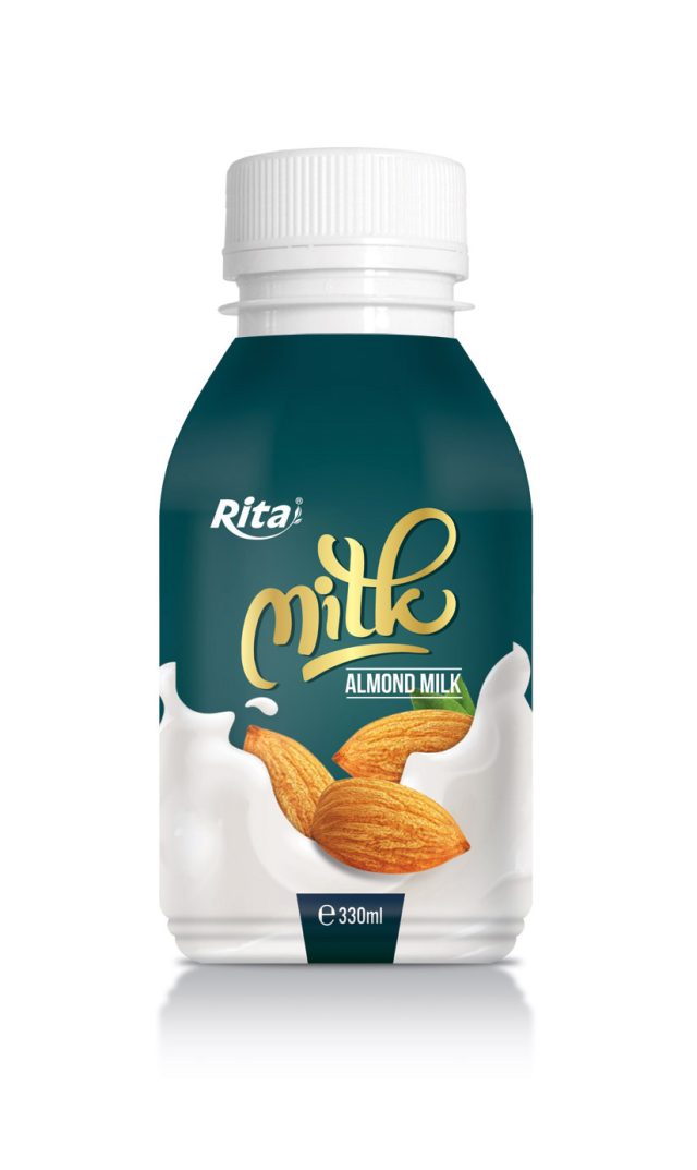 330ml PP بطری شیر بادام