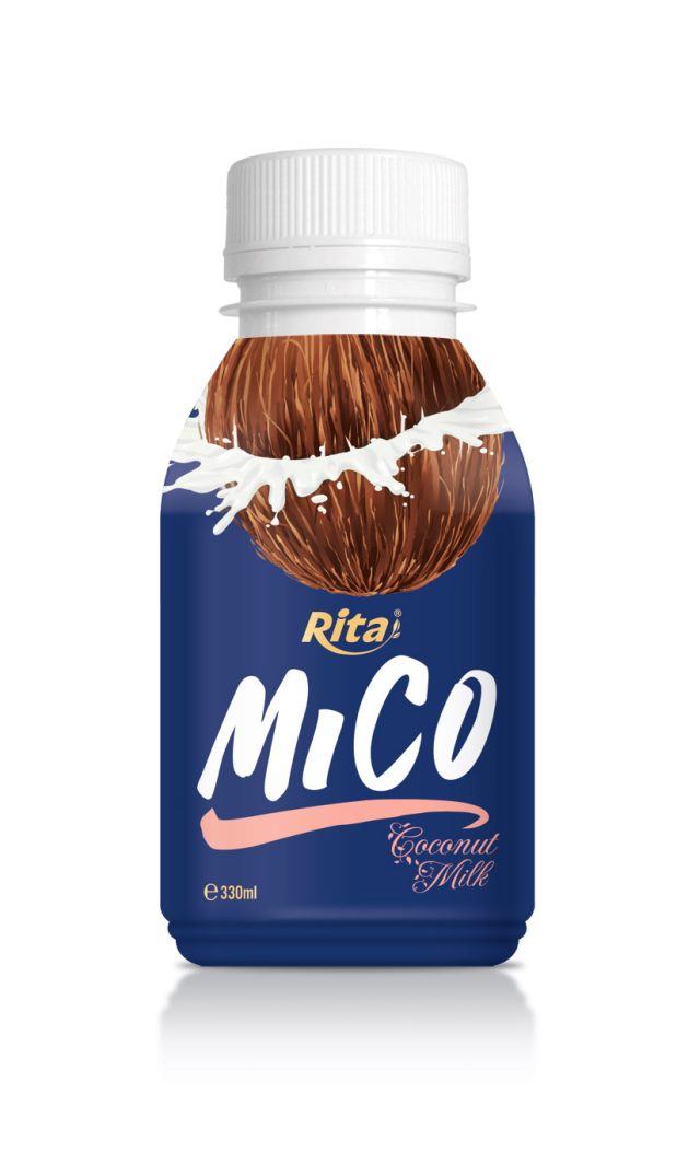 330ml PP بطری شیر نارگیل