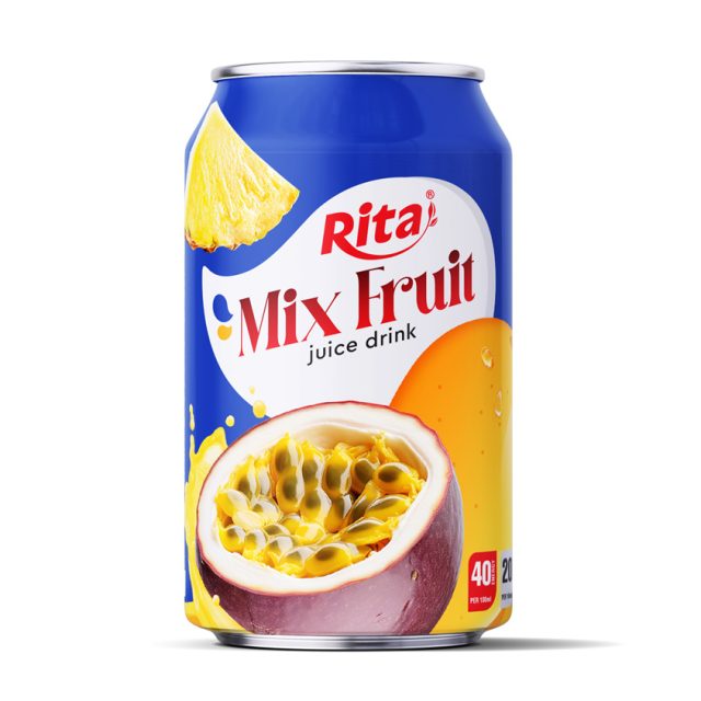 بهترین آب میوه 330 میلی لیتری شورت با طعم میوه مخلوط استوایی